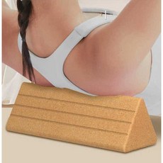 코르크블럭 삼각 천연 고밀도 피트니스 코르크 블록 1. 코르크 20CM, 3. 코르크 20CM + 세트