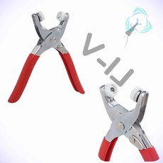 리버썸 가시도트단추 기구 의류리벳 단추펀칭기