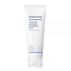Real Barrier CeraMID 미드e 모이스처 클렌징 폼 120ml 120ml(4.05액량 온스) 보습 메이크업 제거 민감한 피부를 위한 히알루론산과 풍부한 크리