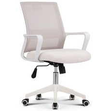 16피스 사무용 컴퓨터 학생 책상 사무실 공부 플립형 의자 N80W, 화이트