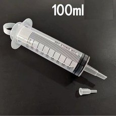 대형 바늘없는 주사기(100ml)
