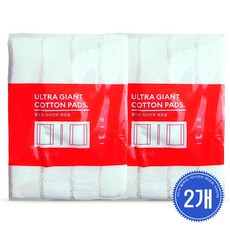 미샤 울트라 자이언트 화장솜 400매 1+1, 400매입, 2개