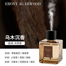 EBONY ROSE 擴香瓶 木質香調 濃郁香氣, 1個, 室內香薰瓶-烏木沉香(需插USB線使用),簡裝款