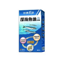 【台酒TTL】深海魚油軟膠囊 (60顆/瓶), 1個, 深海魚油1入