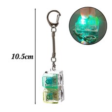 키보드 키체인 새로운 투명 디컴프레션 2/4/9 라이트 LED 키링 펜던트 키 가방 클릭커 피젯 학교, styleB 03