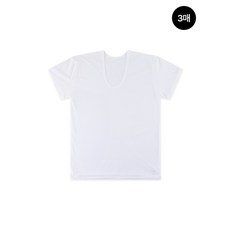 트라이 트라이 남성 데오 반팔 런닝 3매