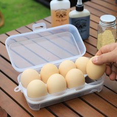 더이케이 캠핑 8구 계란 보관 케이스 달걀 수납케이스 WFHB3U4 jun+11275eq, 본상품