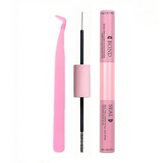 초강력 속눈썹 연장 2종 세트 (본드&실러 10ml+족집이), 1개, Bond and Seal+Tweezers