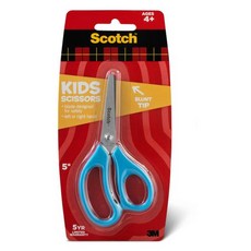 Scotch 5" Blunt Scissors Ideal for School and At-Home Crafting Projects (1441B) (Color may vary, 5인치