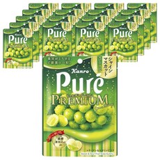 칸로 퓨어 프리미엄 샤인 머스캣 스파클링 스위트 & 사워 프루트 소다 구미, 18개, 54g