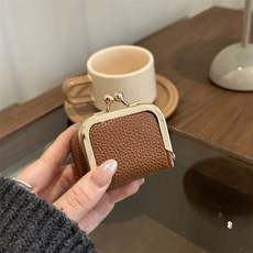 미니 소형 가죽 파우치 동전 지갑 악세사리 보관 주얼리