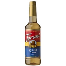 토라니 시럽 잉글리시 토피 25.4온스 (1개 팩) Torani English Toffee Syrup 25.4 Ounce, 1개, 750ml