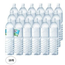 제주 삼다수 2L무라벨(100%), 2L, 18개