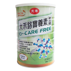 大禾鉻寶養素 綠色無糖 成人奶粉 營養補充 無糖配方, 1.71kg, 1個