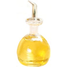 올리브오일 디스펜서 글라스 8oz 28oz 노드립 스포우트 주방용 오일식초 병 세척 용이 드립프리 유리병, 8 Ounces, Clear