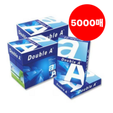 더블에이 고급 복사용지, A4, 5000매