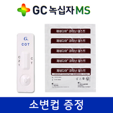 녹십자 코티닌 흡연 니코틴 검사 키트 5매 + 소변컵, 5개