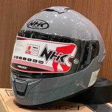 NHK K5R 素色 水泥灰 全罩式安全帽 新兄弟帽店 現貨 高通風 低風切 亞版, S