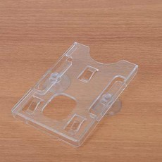 카드홀더 카드 거치대 명함 꽂이 출입증 흡착식, 타입, 테이프, 1개