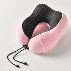 컴포트 여행용 목베개 차량용목쿠션 메모리폼 비행기목쿠션 휴대용목베개, 스카이