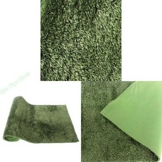 G5AB 파충류 인클로저 패드 애완 동물 서식지를 빨 수 현실적인 잔디 패턴 탱크 침구 매트, 01 CHINA, 1