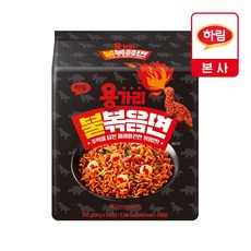 하림 용가리 불 볶음면 4매