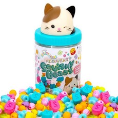 Hello Kitty and Friends Fidgiwear 스퀴시 비즈 재사용 가능한 신축성 있는 코드로 부드러운 스퀴시 피젯 주얼리 만들기, 스퀴시멜로
