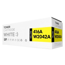 416A 표준용량 재생 호환 토너, 1개, W2042A 노랑