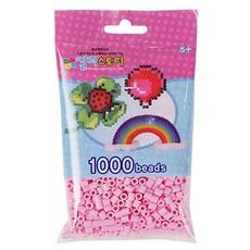 컬러비즈 5mm55g1000개900원, S76_싱글비즈 연연핑크색, 1개