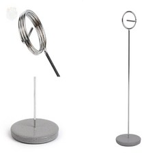 뜬구름디자인 가격표 안내문 스탠드 꽂이 가격표꽂이, 집게형 - 소