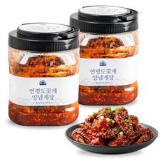 [참참밥상] 연평도 양념게장 국내산 꽃게 살이꽉찬 국민 밥도둑, 1개, 2kg