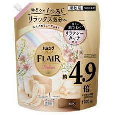 Humming Flair 舒緩麝香&鈴蘭香氛 補充包 1700ml [衣物柔軟精] 141117, 1個