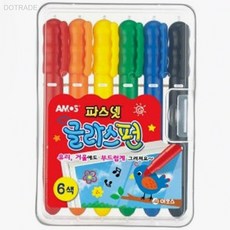 파스넷 글라스펜 6색 엄마표놀이