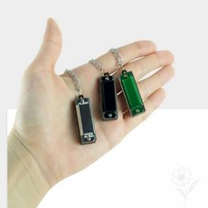 너블룸 목걸이 하모니카 하모니커, 실버