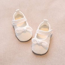 春秋季0-1歲嬰兒公主鞋3-6-12個月女寶寶軟底透氣學步鞋單鞋