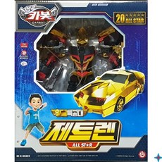 헬로카봇 황금 특공대 제트렌 올스타 로봇장난감, 혼합색상, 1개