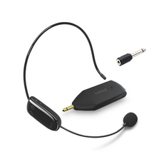 컴스 UHF 무선 헤드셋 + 마이크 수신기, WW910, 혼합색상