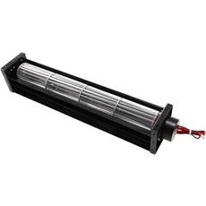 uxcell DC 2V 3.6W 볼 베어링 크로스 플로우 냉각 팬 340mm x 6mm