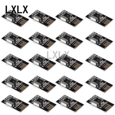 아두이노용 무선 데이터 전송 모듈 강화 NRF24L01 PA LNA 1000m 2.4GHz 2-20PCs, 13 NRF24L01 DIP 20PCS, 1개