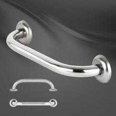 보조손잡이 손잡이 40 스텐 안전바 안전난간 욕실 계단 화장실 노인 노약자용손잡이, 1개