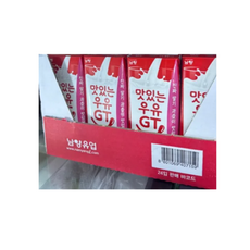 맛있는 우유GT 딸기, 48팩, 190ml