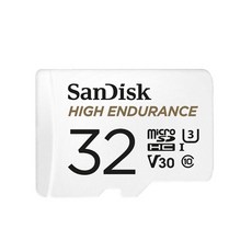 SanDisk HIGH ENDURANCE 高耐久 MicroSDHC V30 U3 4K 32G 行車紀錄 監視器 專用 記憶卡, 1個, 32GB