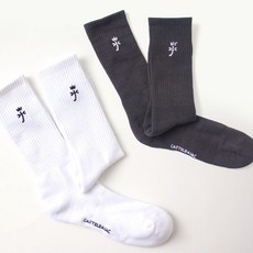 까스텔바작 남성 여성 장목 골프양말 라운딩 스포츠양말 두꺼운 쿠션 파일 CSM17 722669, 까스텔바작 CSM17(화이트-남성 1족)