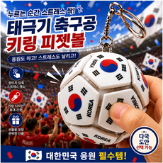 GBED월드컵 응원 축구공 스트레스 해소 장난감 푸시 토이 응원 키링 굿즈 축구 팬 필수품, 1개, 브라질