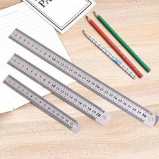 스틸자 30cm 양면