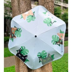 SUNNYDAY 野峰戶外 圓角兒童安全防回彈自動傘 晴雨兩用 抗UV 安全反光條 兒童自動傘
