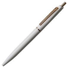 안테릭 유성 볼펜 0.5mm BP1, 스노우 화이트, 1개