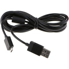 Xbox One X 컨트롤러용 교체 USB 충전기 충전 케이블 Micro 2.0 Play Data Sync 코드 9FT, 1개, 1개