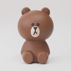 라인프렌즈 MINI 브라운 소형 미니 공기청정기 공기정화 미세먼지 제거