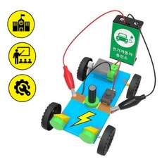 4인세트 전기자동차만들기 탄소중립 미술키트 초등장난감 아이들놀이